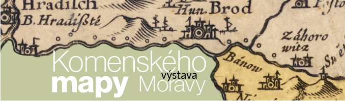 výstava Komenského mapy Moravy