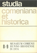 Studia Comeniana et historica č. 8–9