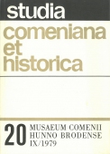 Studia Comeniana et historica č. 20
