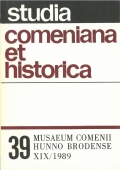 Studia Comeniana et historica č. 39