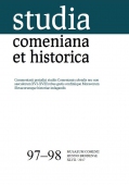 Studia Comeniana et historica č. 97–98