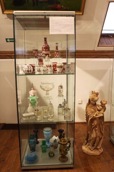 Drobné užitné předměty ze skla, 18. a 19. století