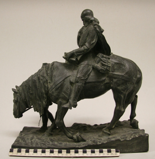 Bohuslav Schnirch, Komenský jedoucí na koni, 1900