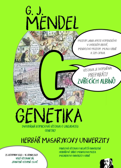 G. J. Mendel, Genetika, Herbář Masarykovy univerzity