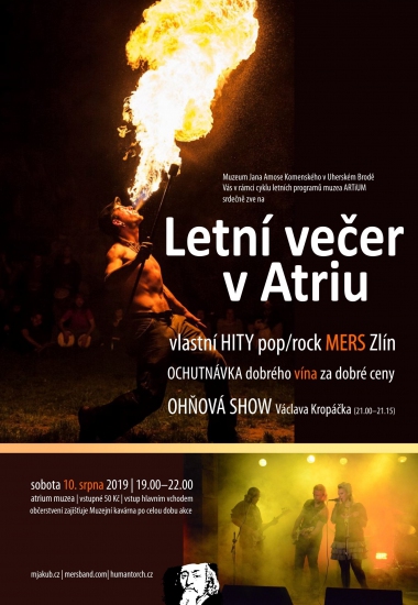 Letní večer v Atriu